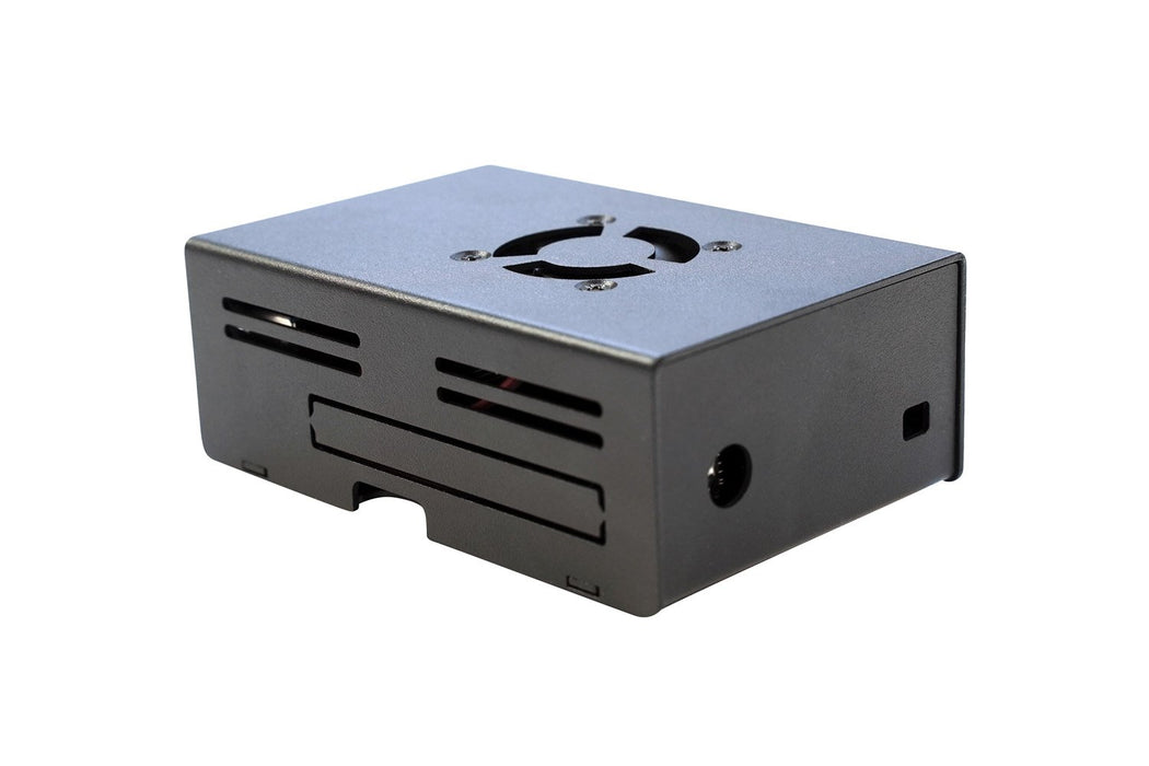 KKSB Odroid C4 Case with DIN Rail Clip and Cooling Fan